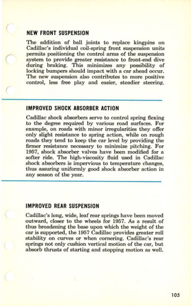 1957 Cadillac Salesmans Data Book Page 84